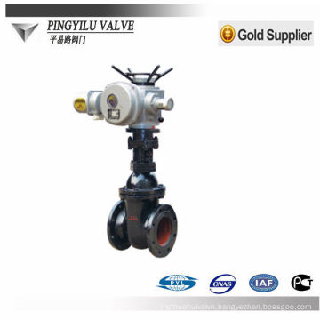 electric actuated gate valve parallel double disc made in China hot sale in Russia